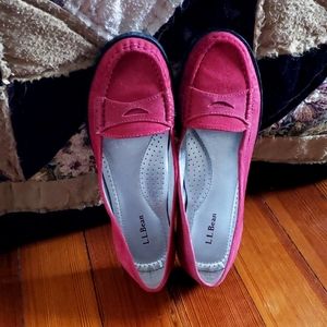 L.L. Bean red flats